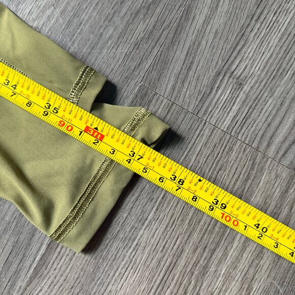 Lululemon Women's Nulu and Crisscross Mesh Stirrup Tight - Green - Picture 9 of 10